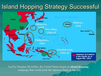 the world war ii strategy used by the us for attacking japan was called the macarthur strategy.